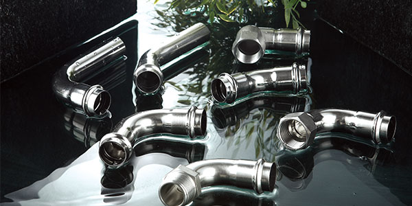 不鏽（xiù）鋼水管（guǎn）廠家淺談雙卡壓水管的優點